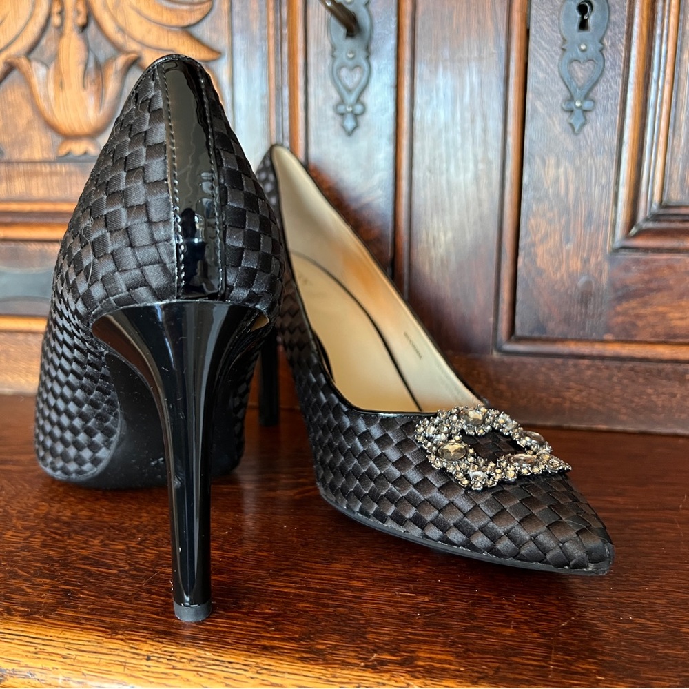 Black heels by Geoxx Respira Italian Patent